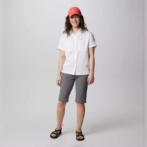 NWT Columbia Women's Anytime Outdoor Long Short Gray